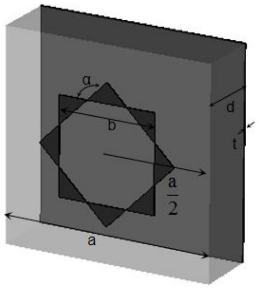 Ultra-thin ultra-wideband checkerboard structure RCS reduction metasurface