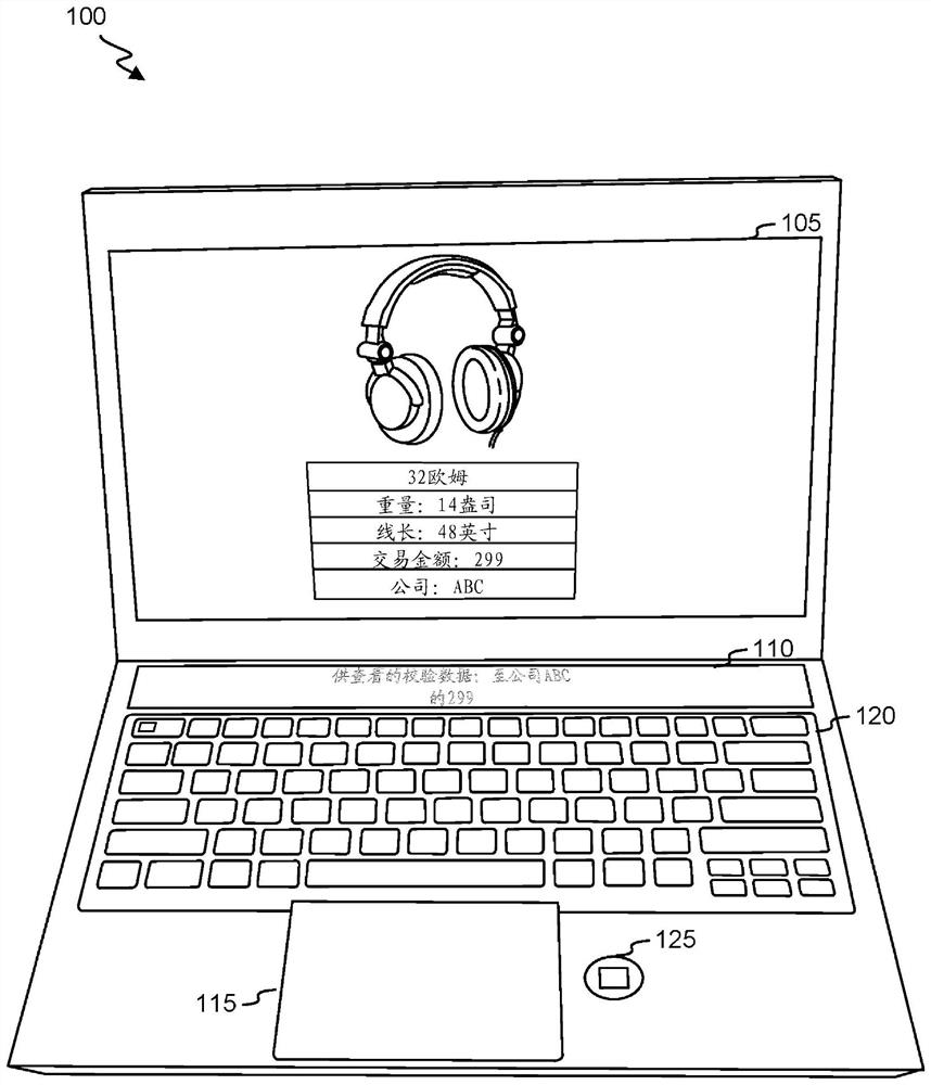 Data verification via the device's independent processor