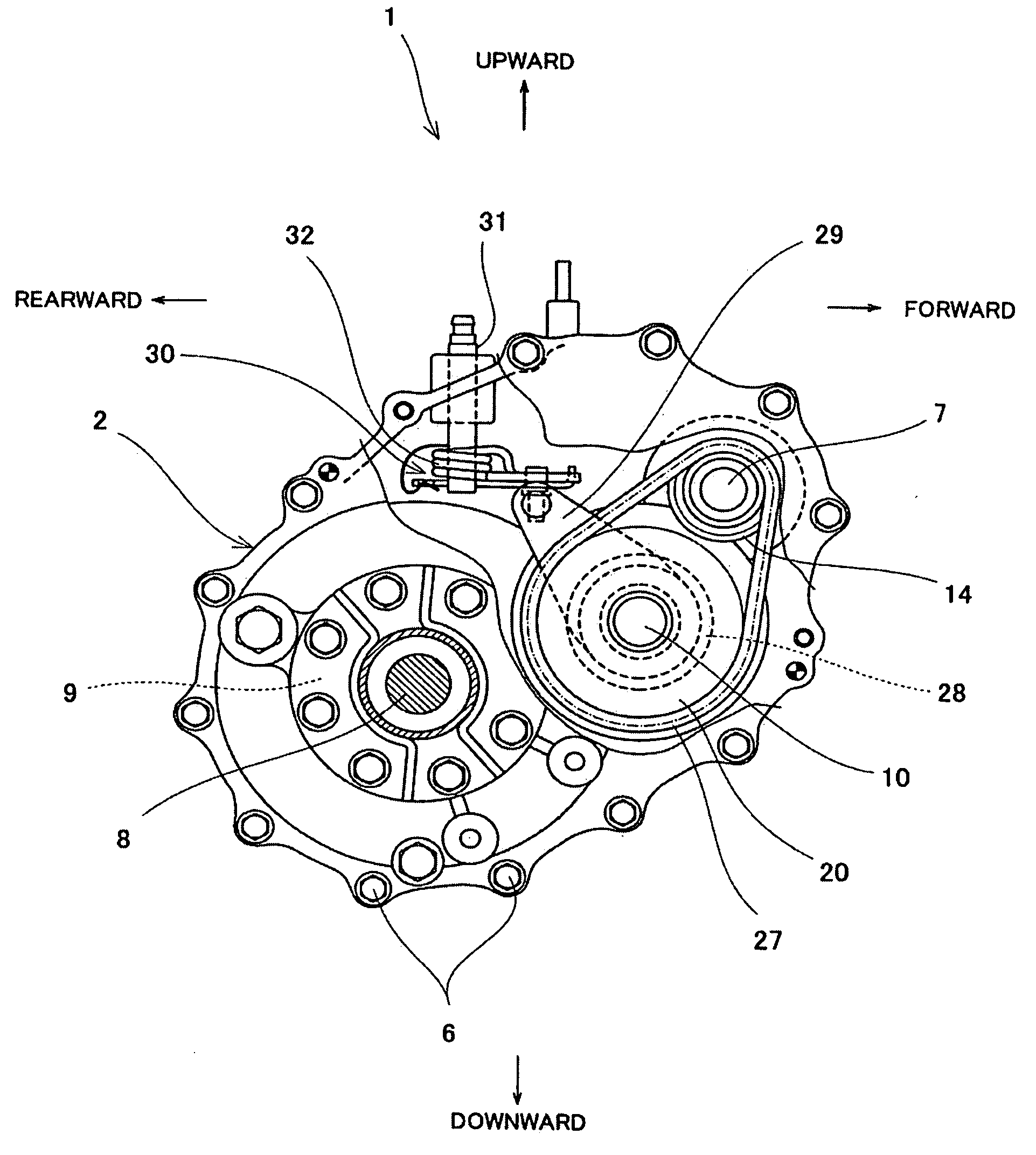 Transaxle for a vehicle