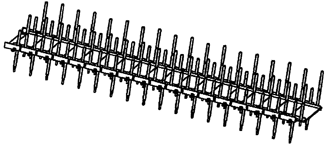 An auxiliary device for emergency material throwing