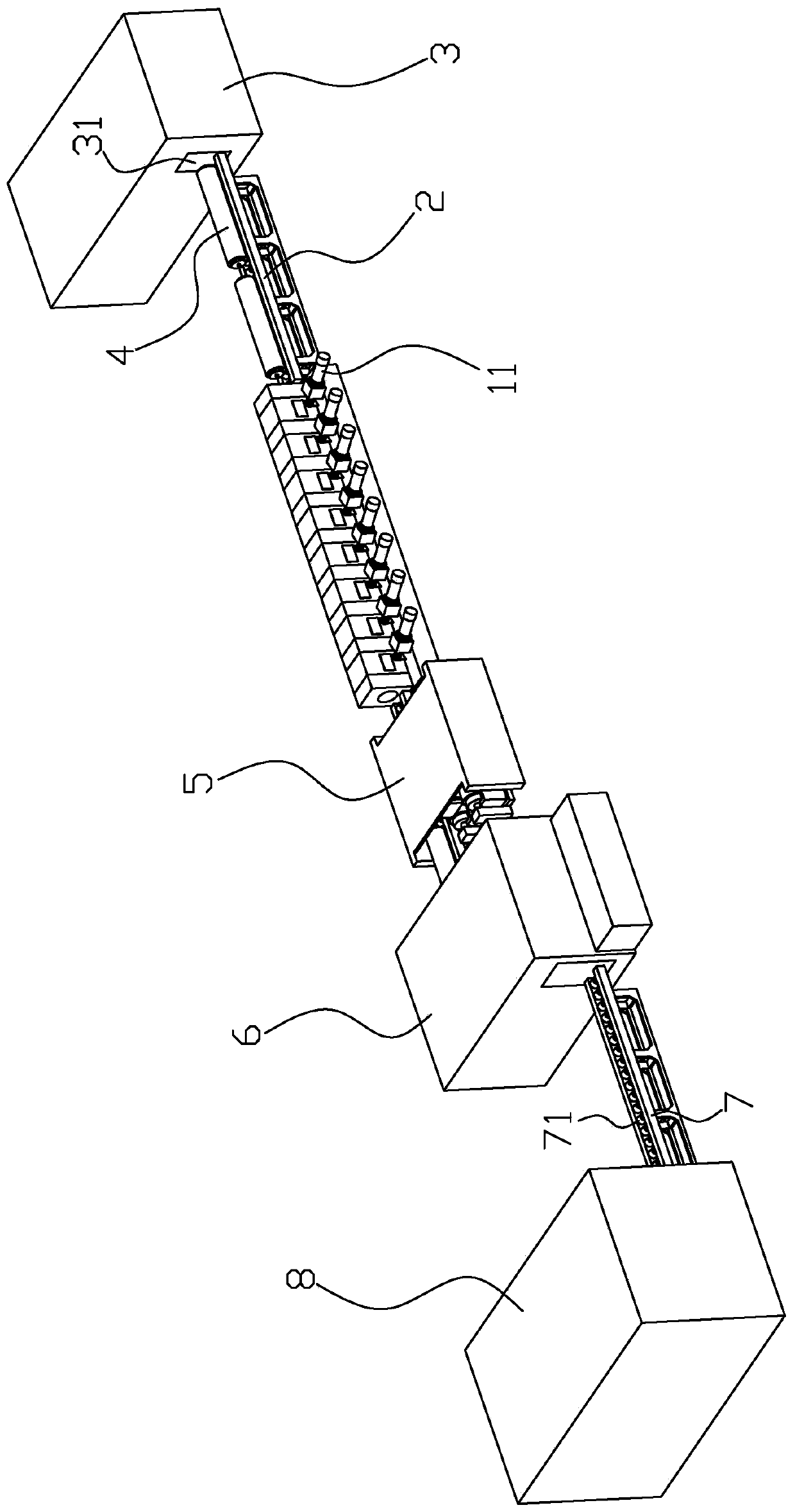 A method of manufacturing a wear-resistant layer of a screw barrel and a processing device thereof