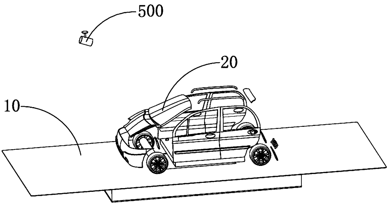 Elastic butt joint type new energy automobile automatic charging system based on technology of Internet of Vehicles