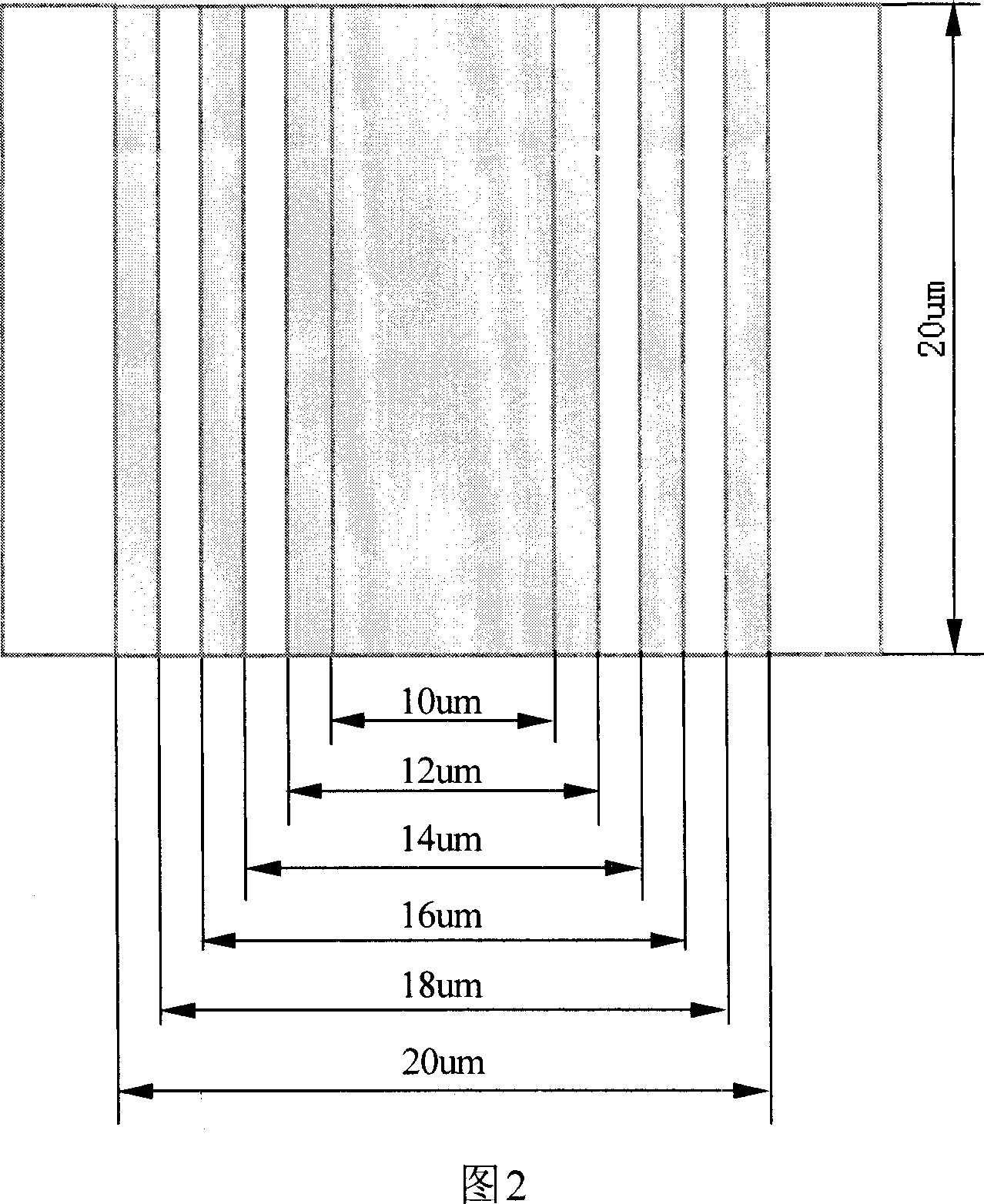 Nano multi-step height sample plate and its preparation
