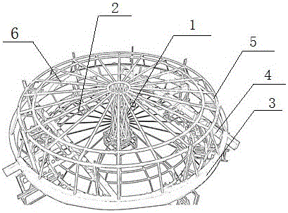 Safety type skylight used for steel structure and construction process thereof