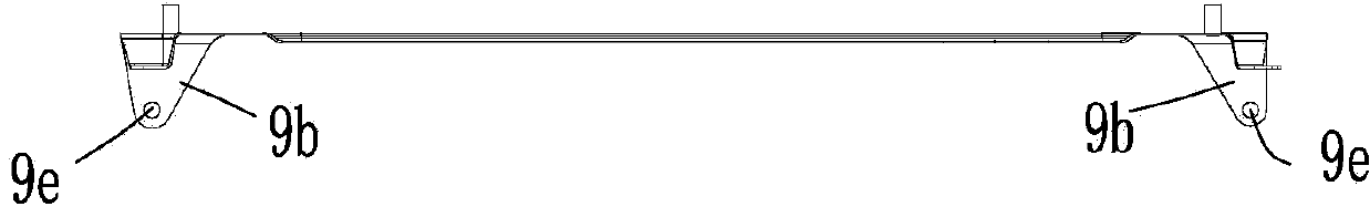 Mounting bracket module suitable for cross flow type radiator system