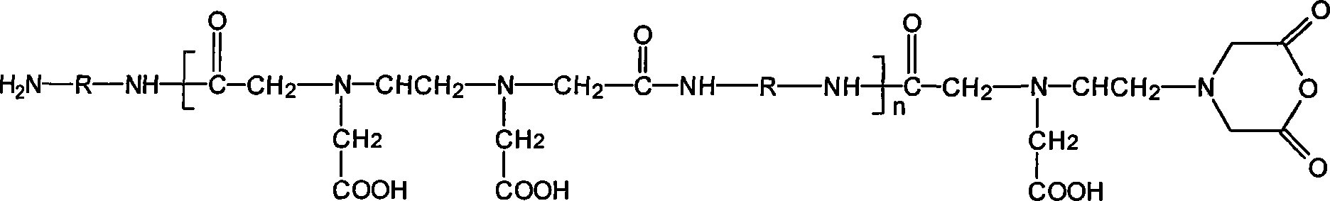 Hydrogel materials based on ethylenediaminetetraacetic dianhydride