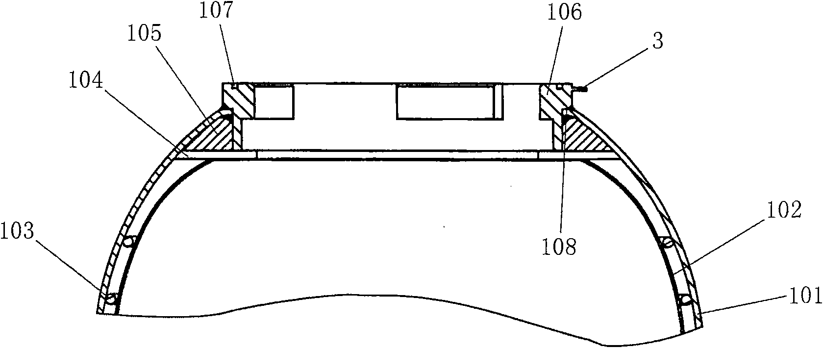 Antiknocking container