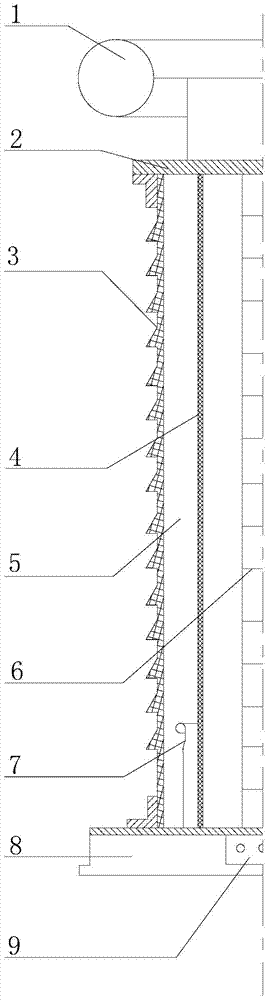 Coupling capacitive voltage divider with electric potential gradient shielding