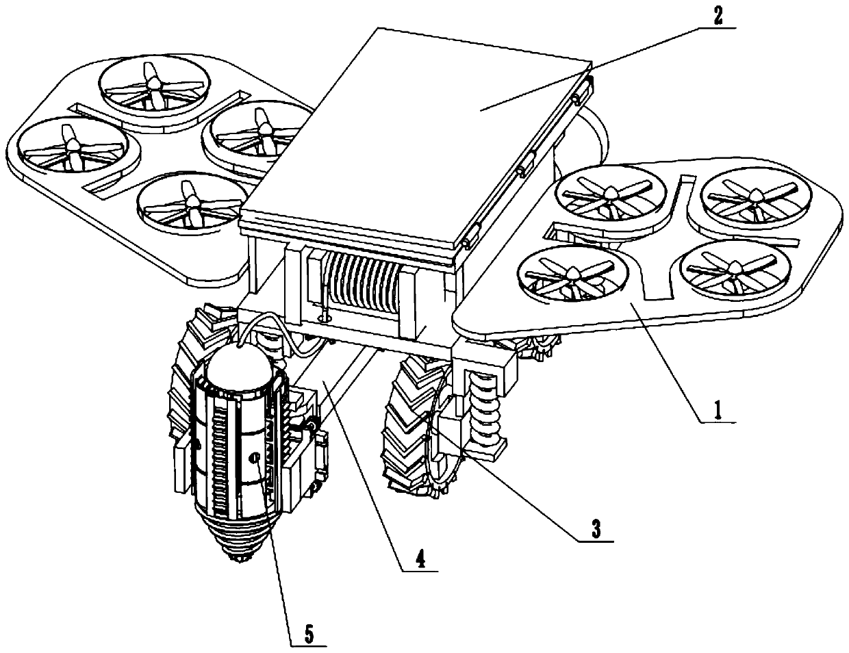 Goaf collapse alarm device