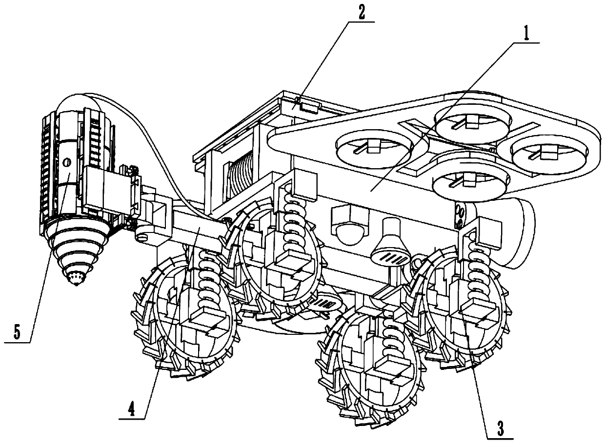 Goaf collapse alarm device