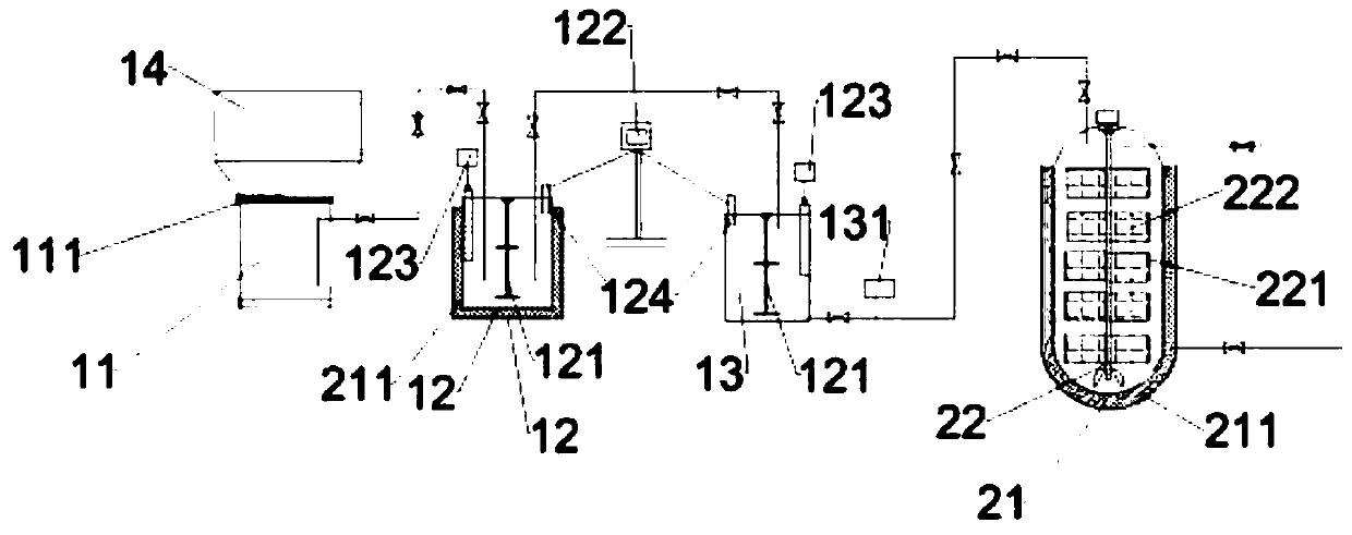 Efficient anaerobic fermentation device and method for livestock and poultry manure