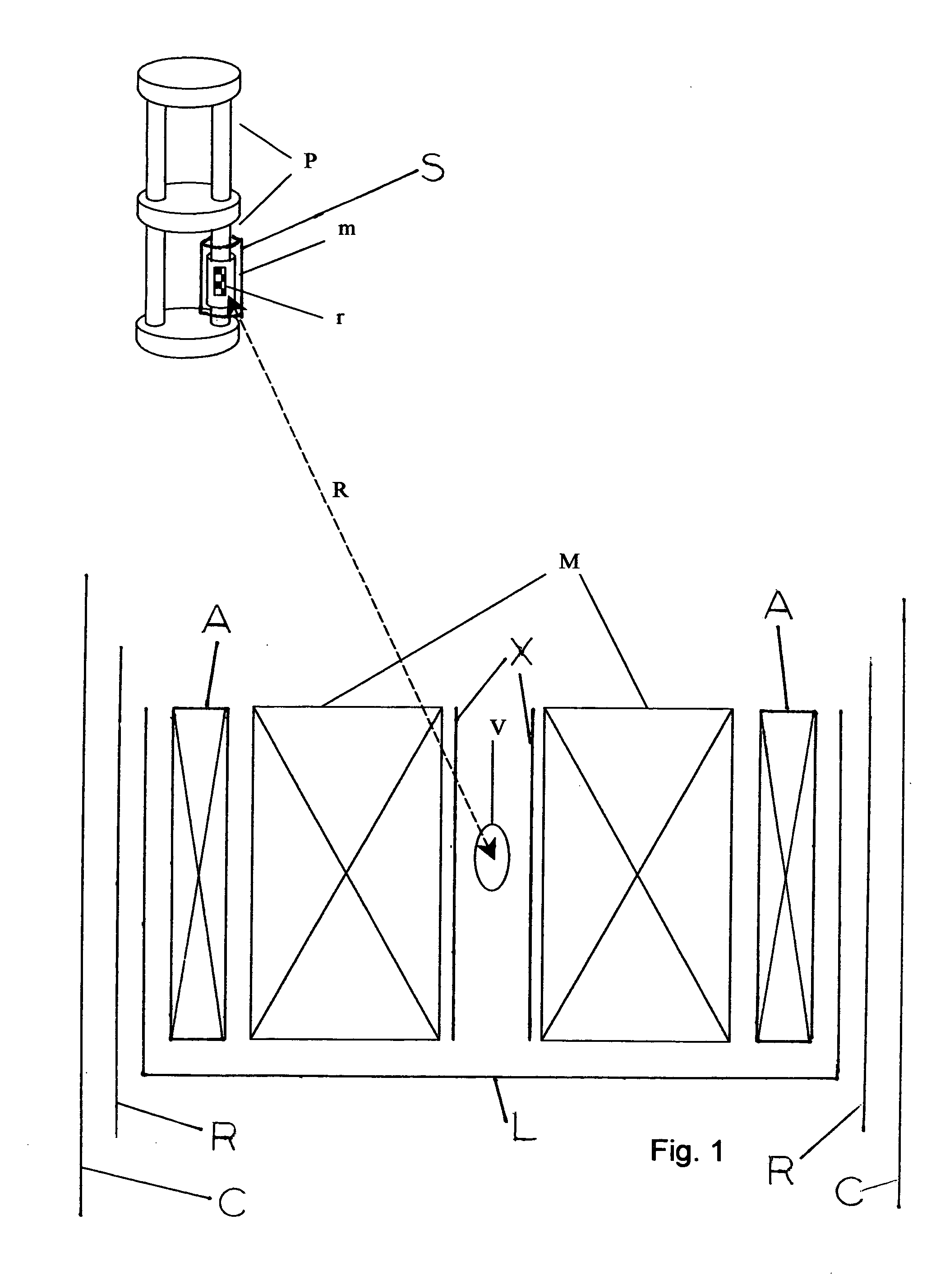 Magnet system with shielded regenerator material