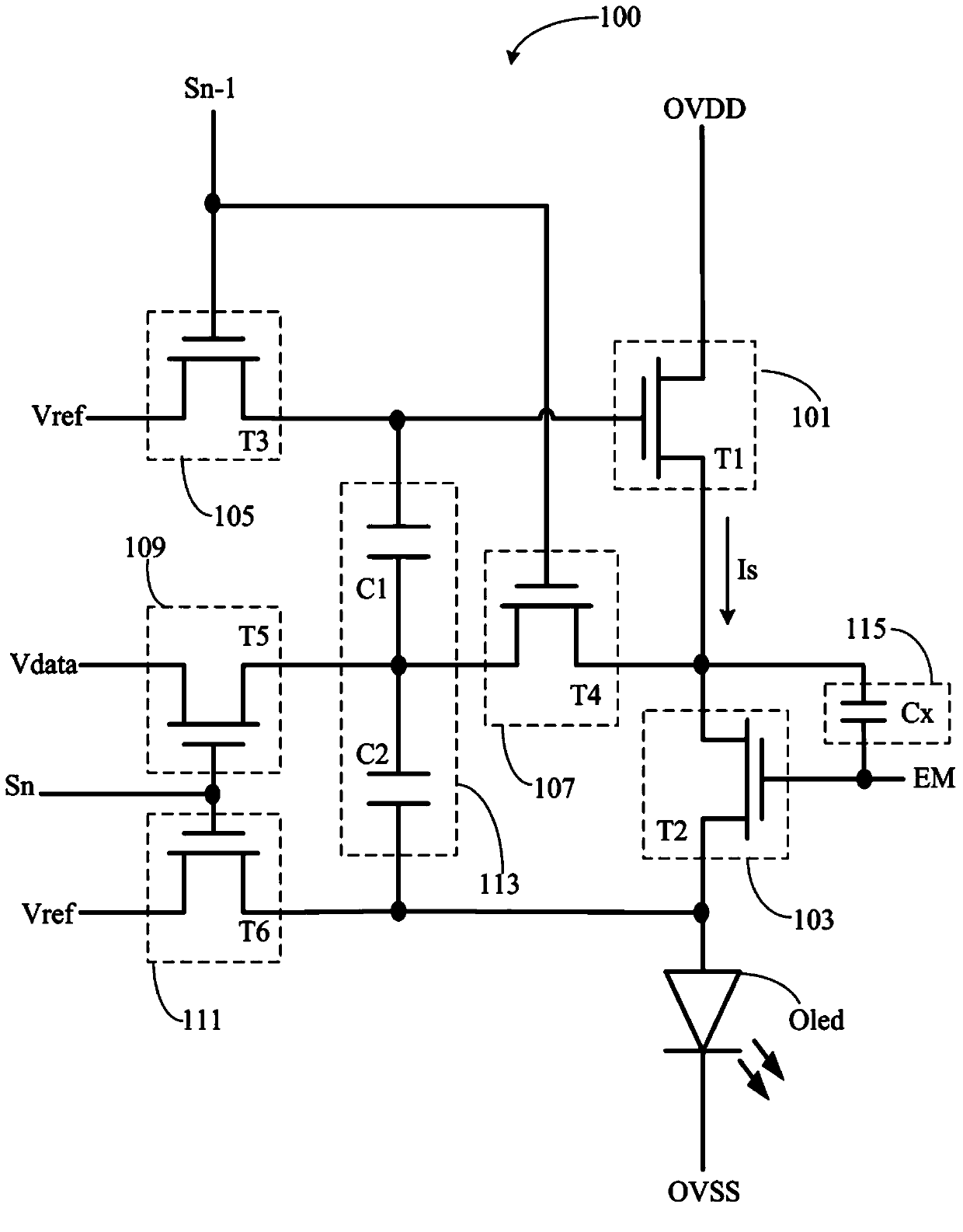 Organic light emitting diode circuit and driving method thereof