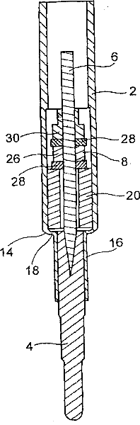 Glow plug with integrated pressure sensor and body thereof