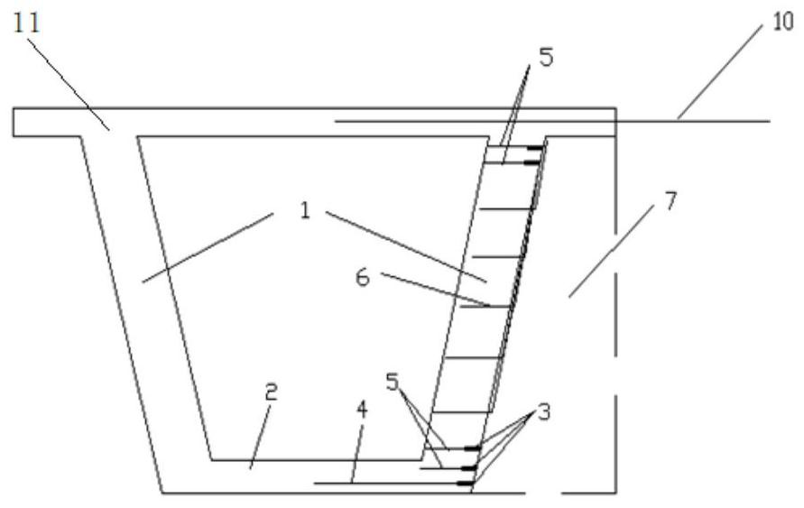 Precast box beam transverse partition board connecting structure and construction method thereof