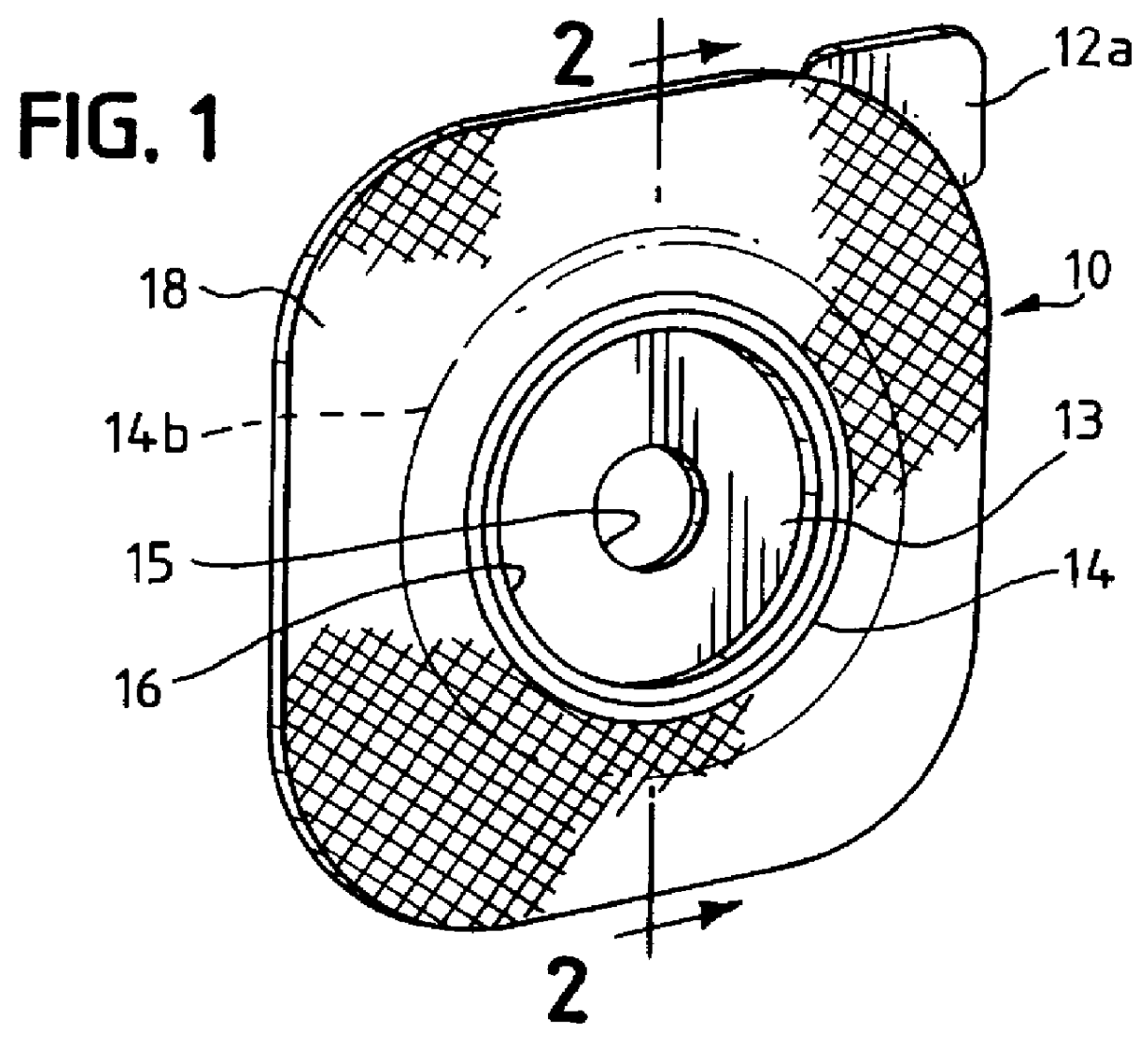In-line method of manufacture of ostomy appliance faceplate