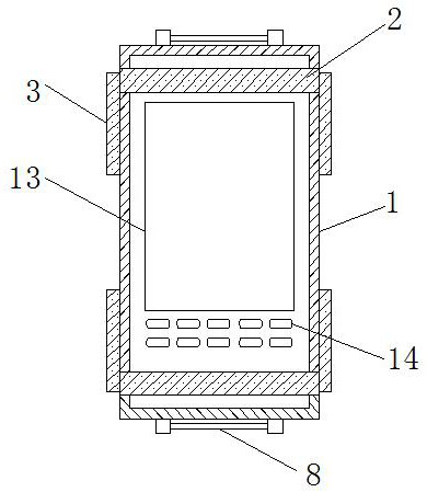 An intelligent terminal with anti-fall protection function