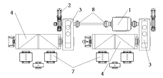 Swinging method of large-scale square object and crane thereof