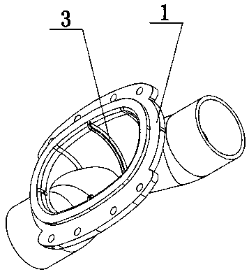 Self-piloting damping vacuum diaphragm valve