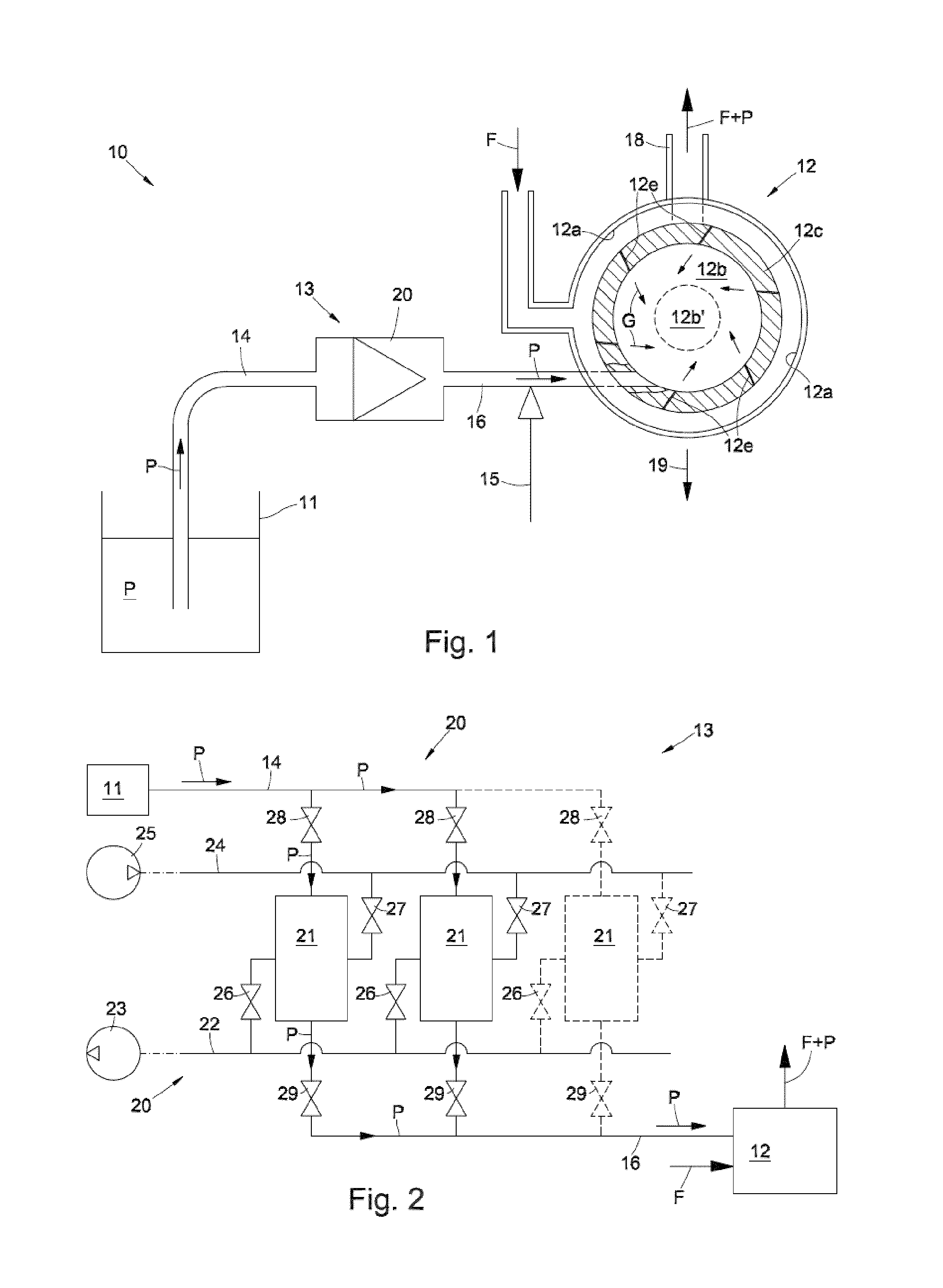 Spiral jet mill apparatus for micronisation of a powdered material or a material containing particles in general, with a novel system for feeding and dispensing the powdered material to be micronised, and corresponding process for micronisation of a powdered product