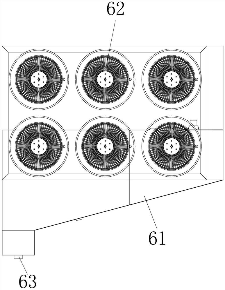 Multi-stage isolation lampblack purification device