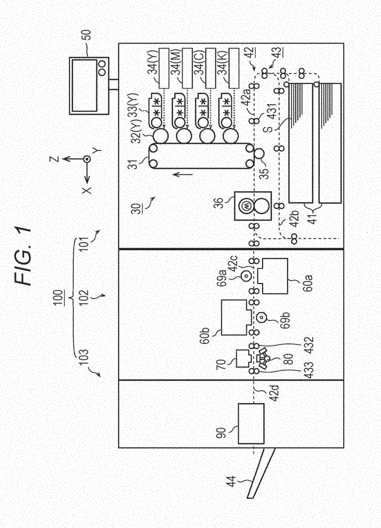 Image reading apparatus, image forming system, and program for image reading apparatus