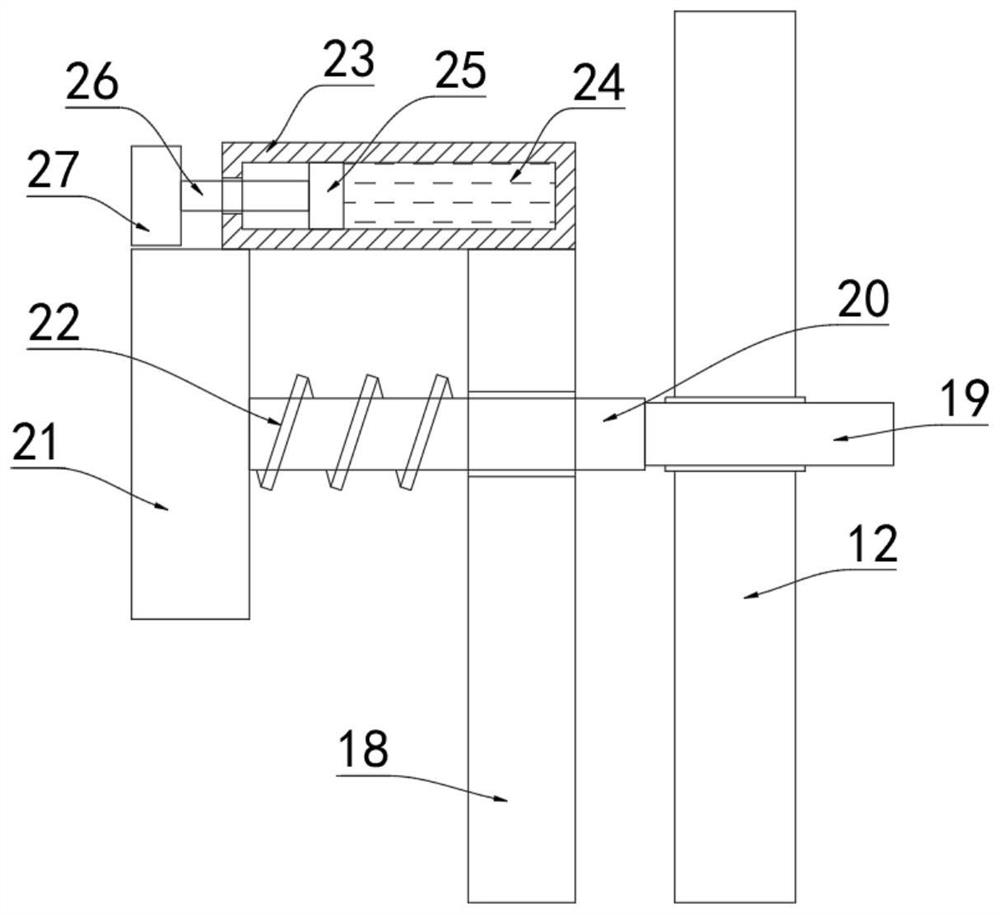 A multi-angle bird repelling device for power supply construction