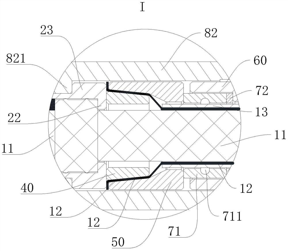 Cable mounting device and camera