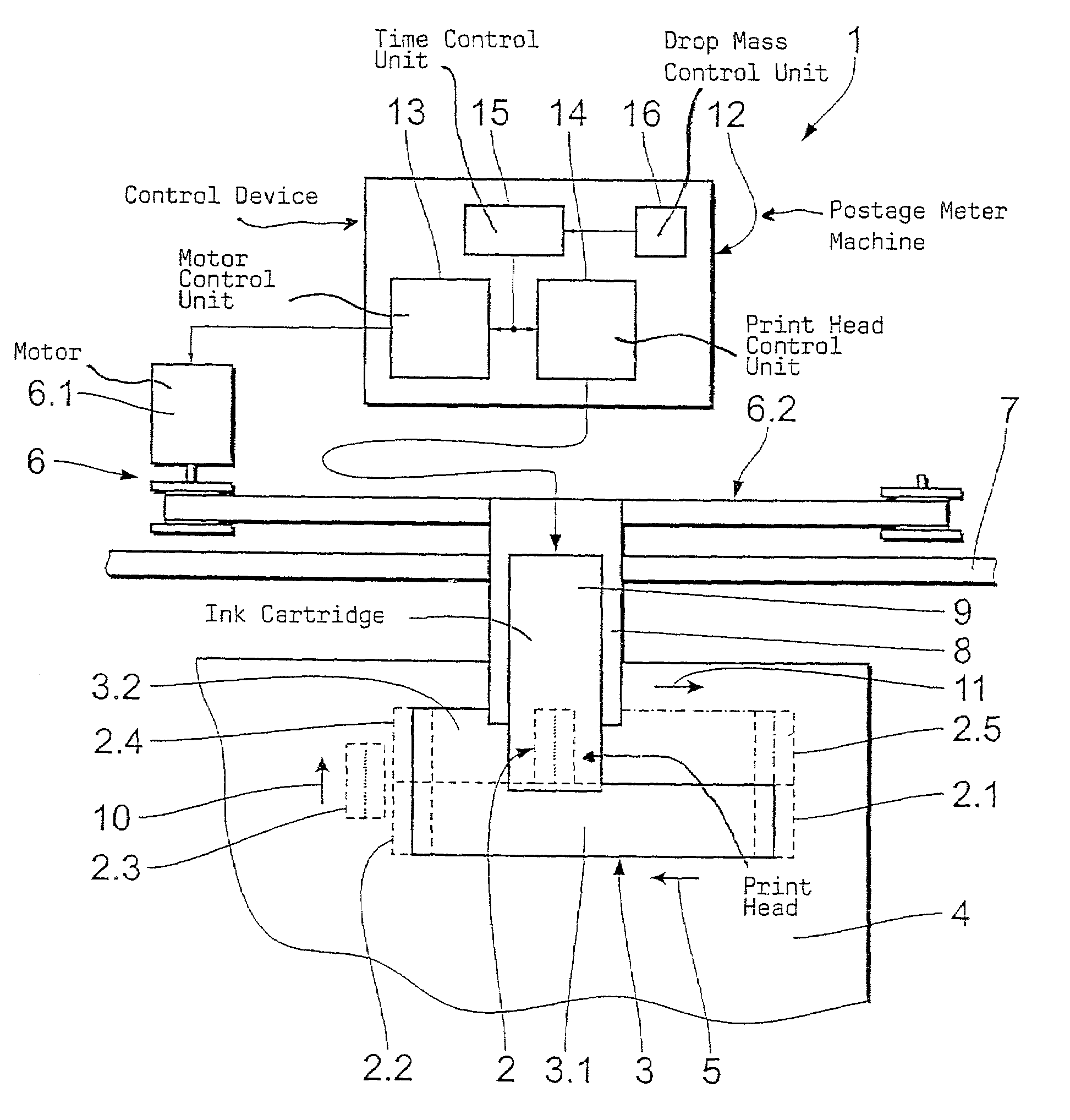 Franking device with tamper protection