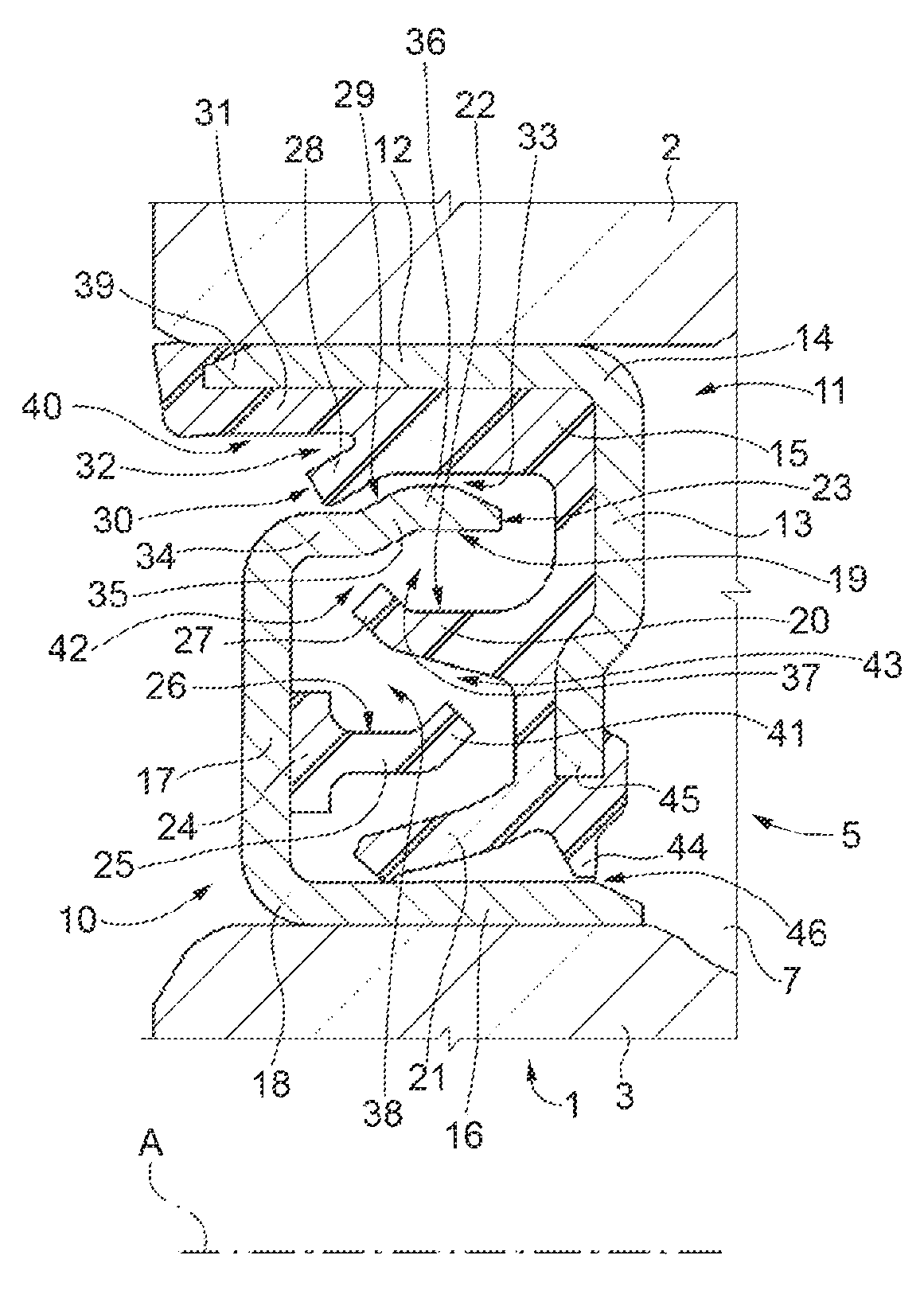 Sealing assembly for rolling bearings, in particular for a hub bearing unit of vehicles and associated hub bearing unit