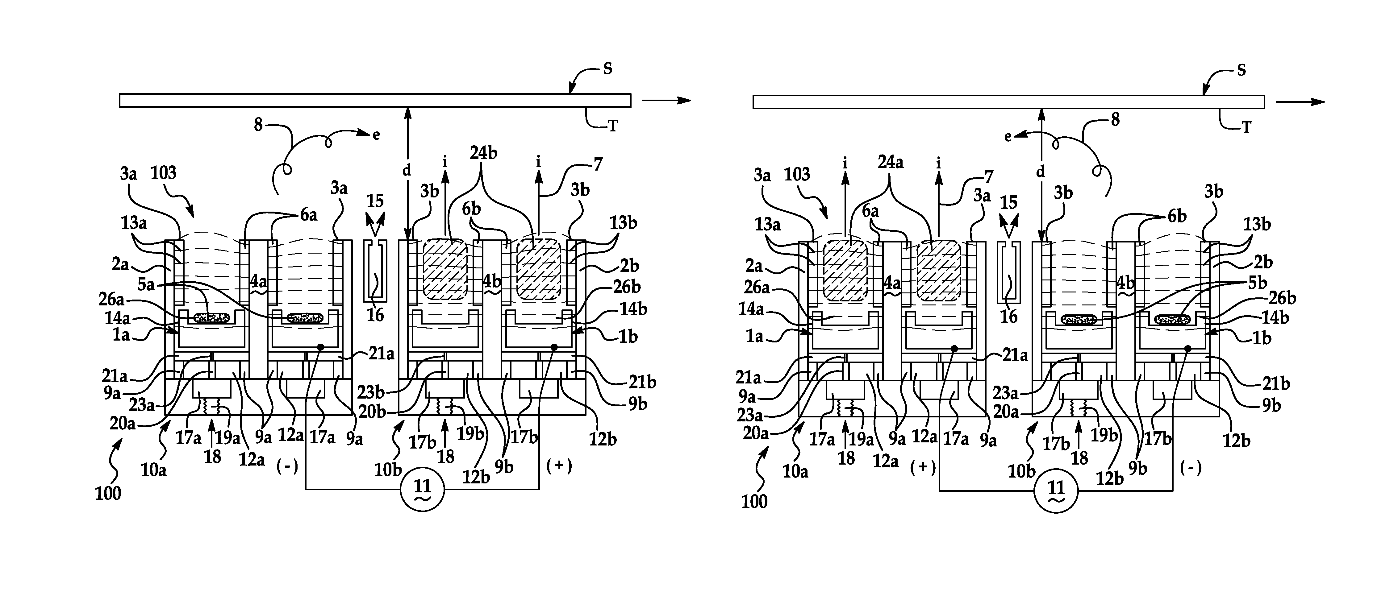 Closed drift magnetic field ion source apparatus containing self-cleaning anode and a process for substrate modification therewith