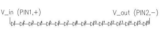 LED disconnecting and connecting circuit
