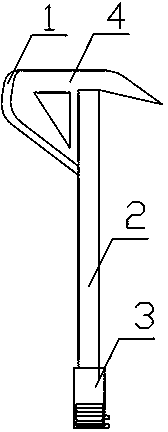 Wireless calling luminescent fire axe and using method thereof