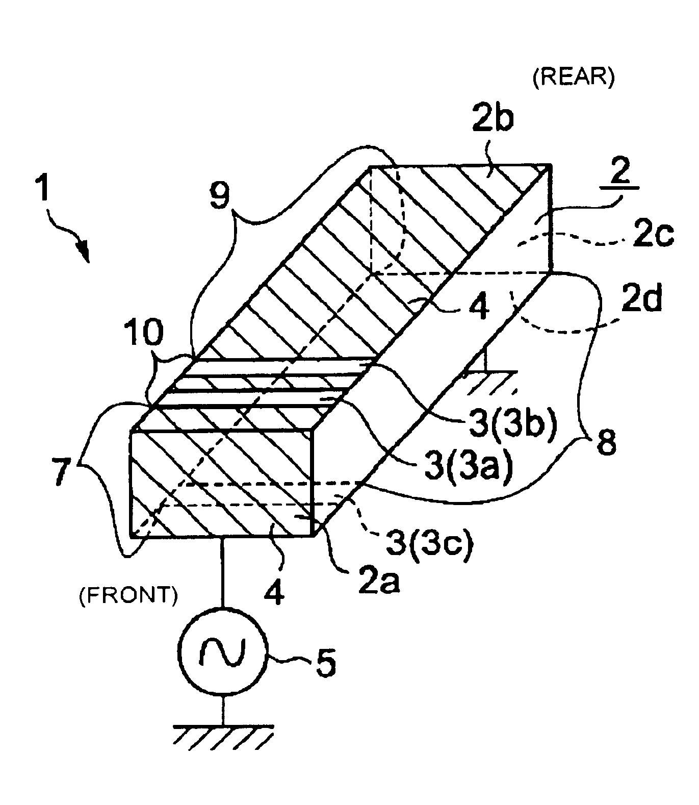 Surface mount antenna, method of manufacturing same, and communication device
