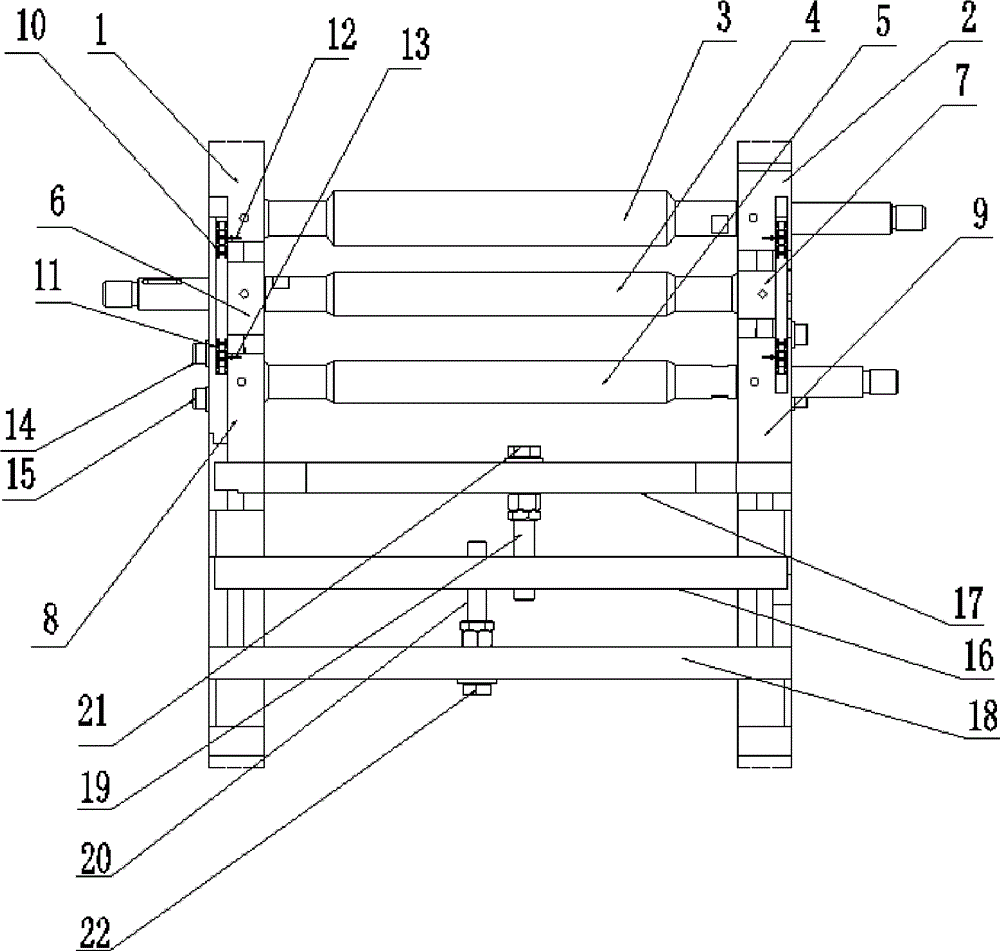 Cotton spinning combing machine draft adjustment device