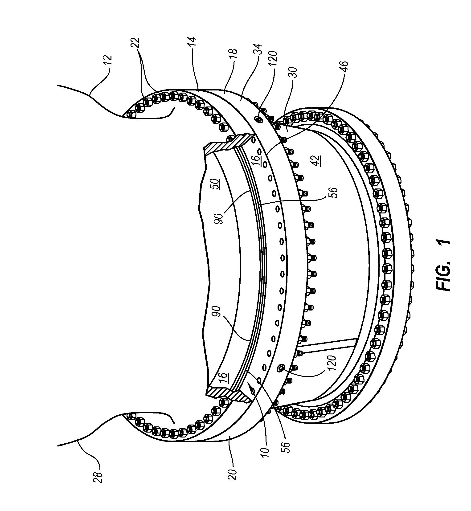 Dynamic flange seal and sealing system