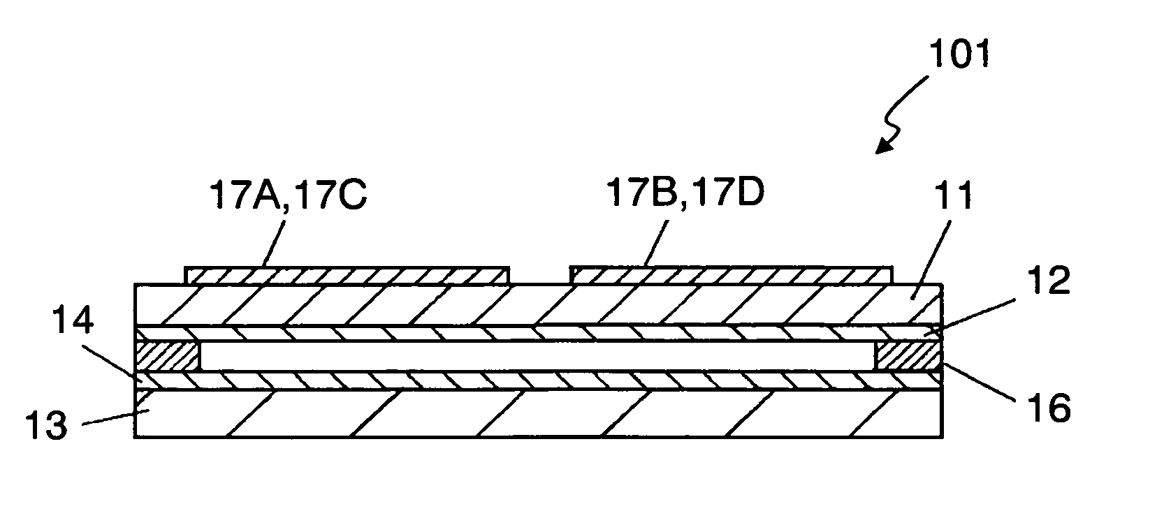 Light-transmitting touch panel and detection device