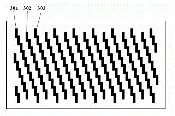 Raster graphic film, three-dimensional optical grating and naked eye 3D display device