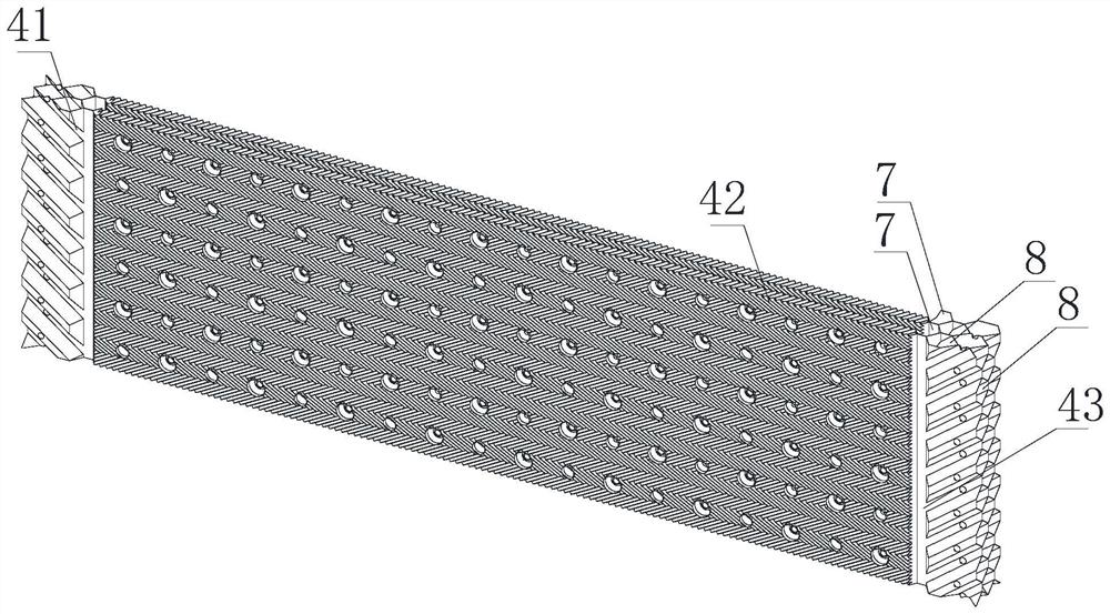 Cross-flow open-close type cooling tower