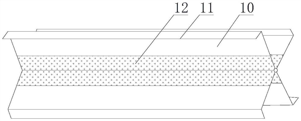 Cross-flow open-close type cooling tower