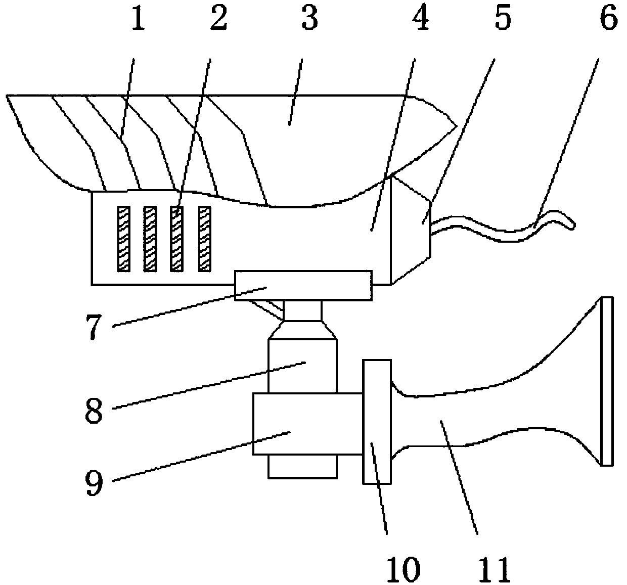 A video monitoring device for a security network