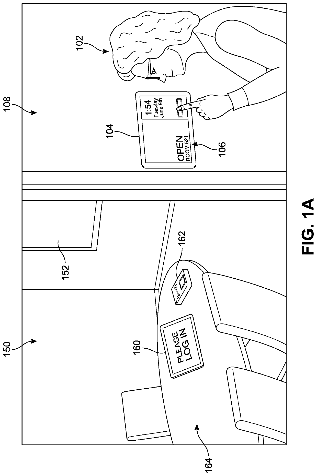 Reservation system for facilitating  real-time management of room resources