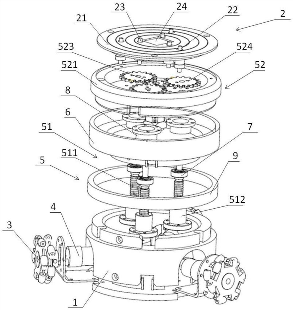 Automatic charging pile for foot-type robot