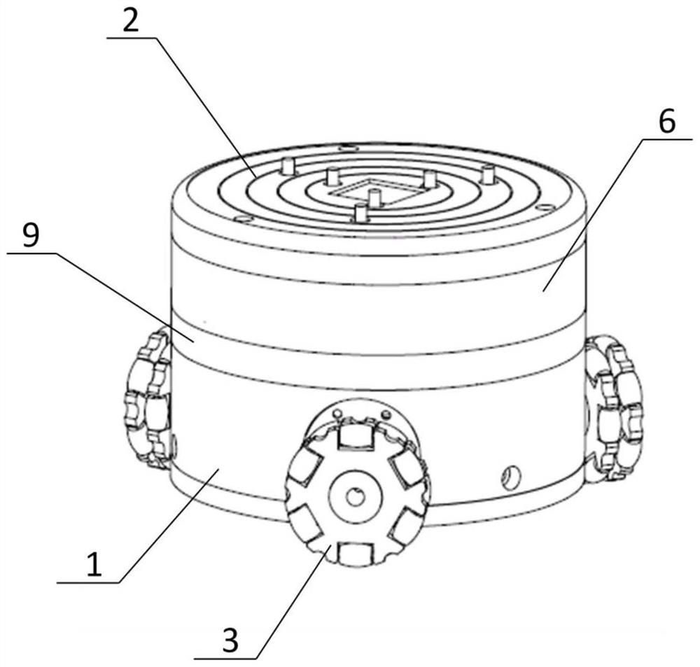 Automatic charging pile for foot-type robot