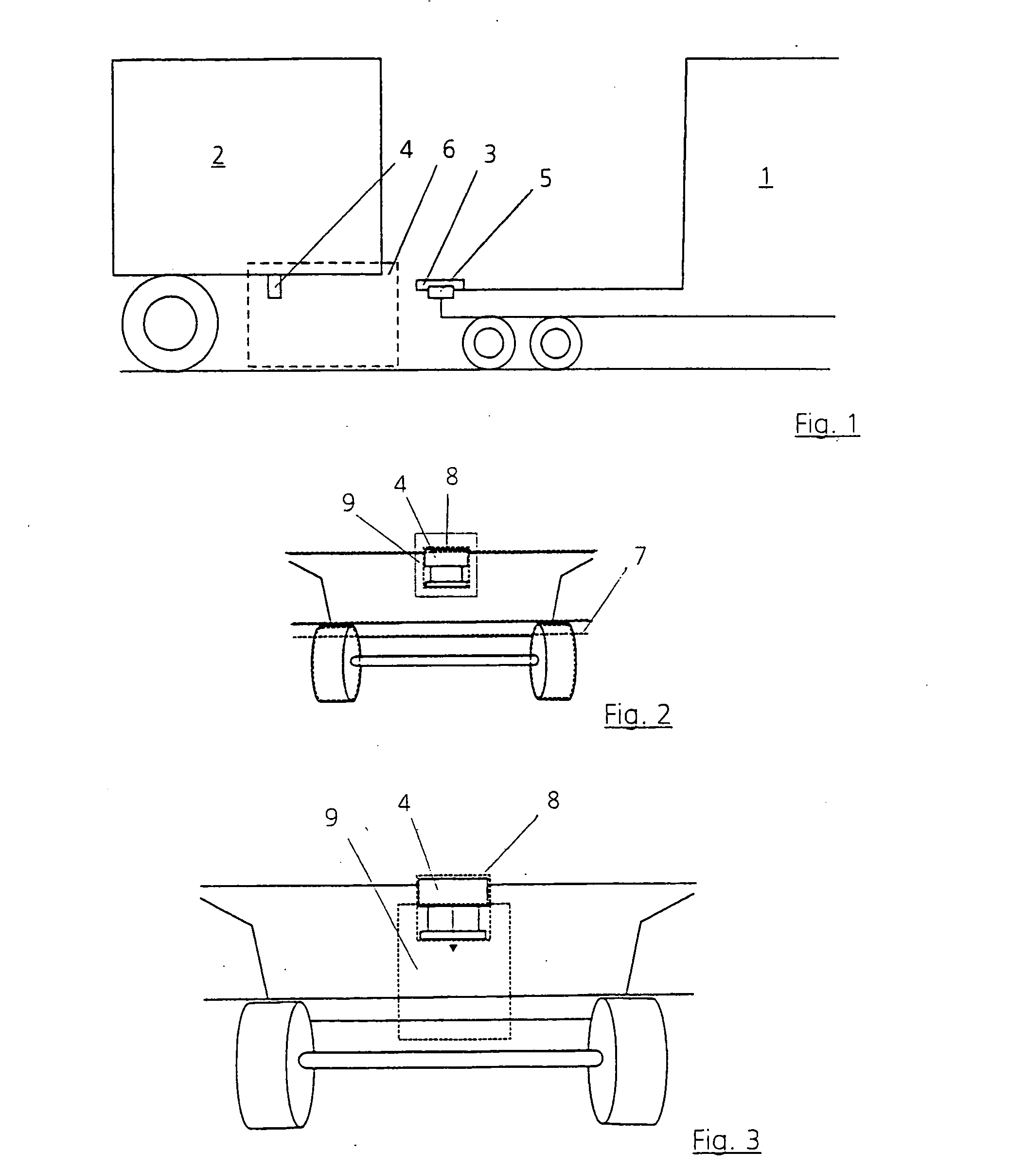 Process for coupling a trailer to a motor vehicle