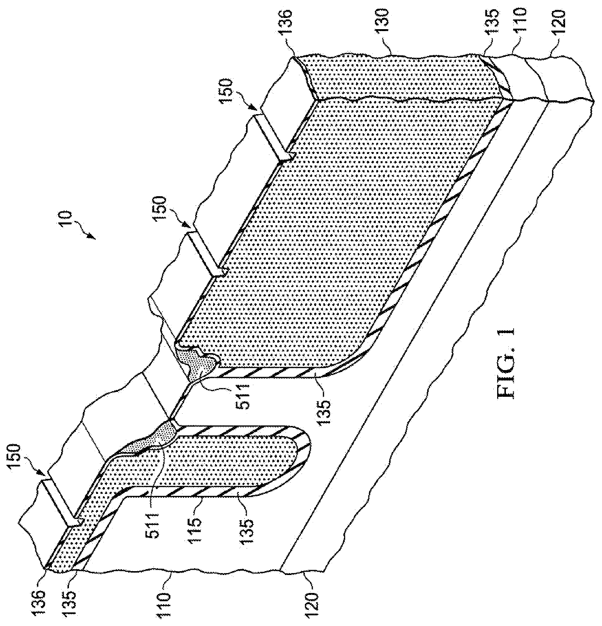 Split-gate trench mosfet