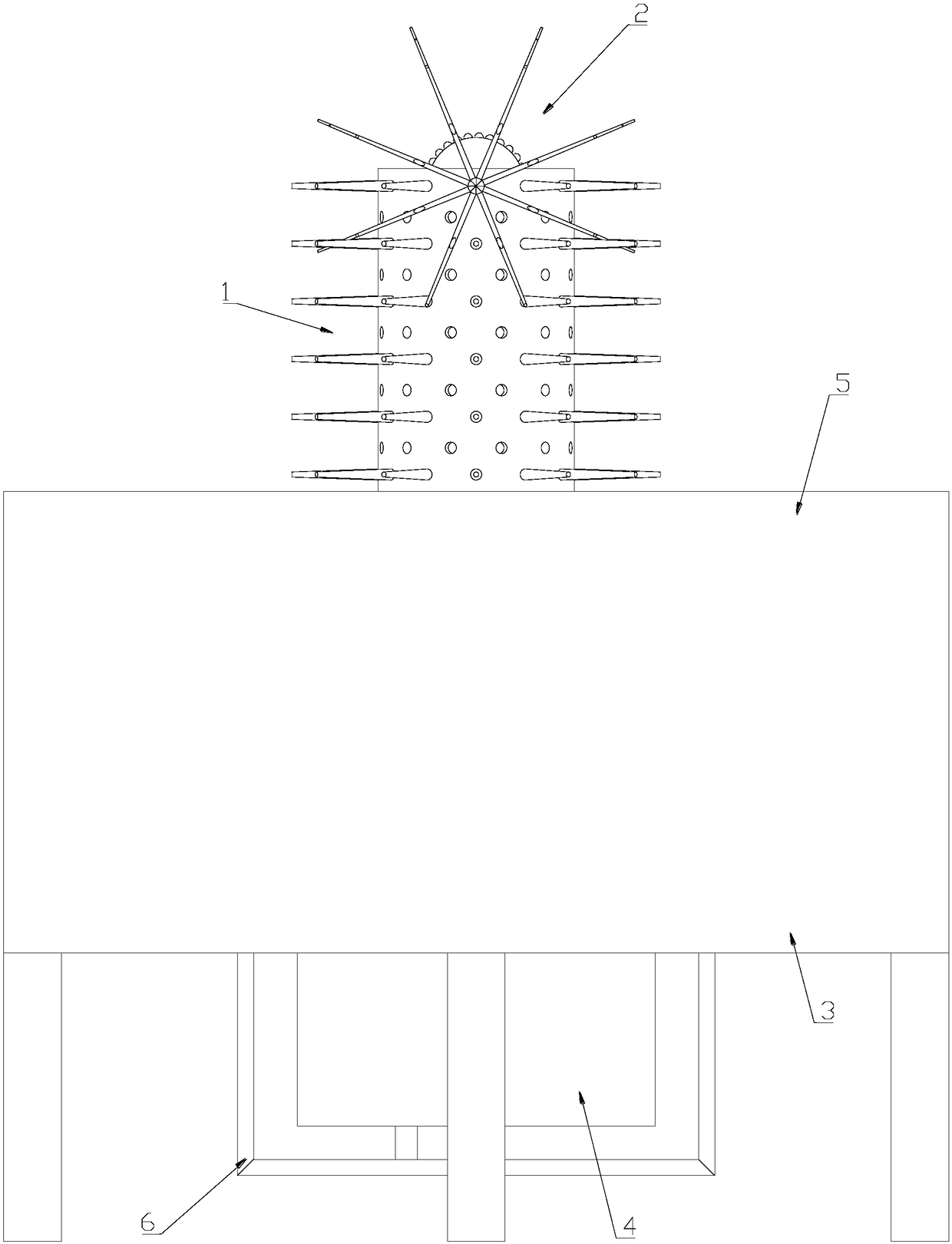 Double-brush device driven by single-motor idler wheel for cleaning test tubes in clinical lab