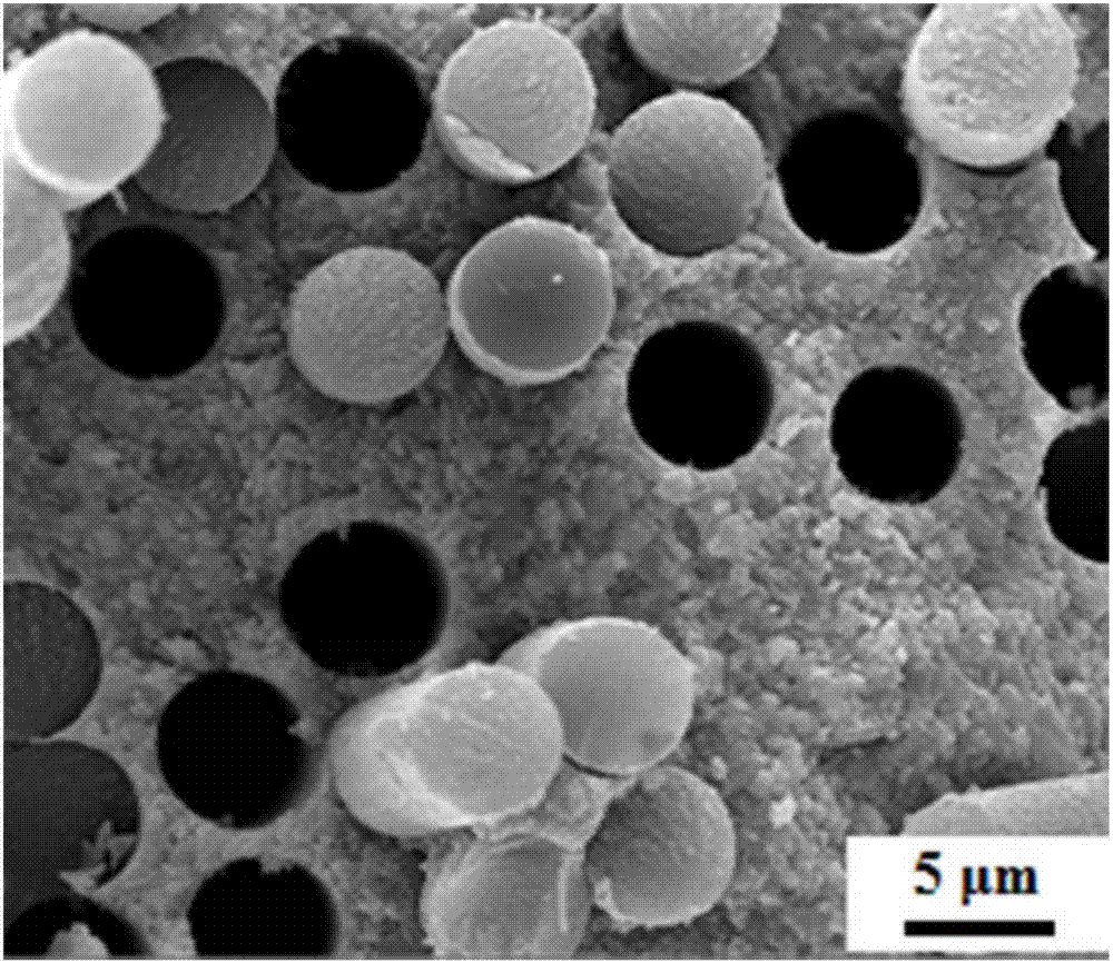 Method for preparing carbon fiber toughened zirconium boride-silicon carbide composite material by using slurry injection process