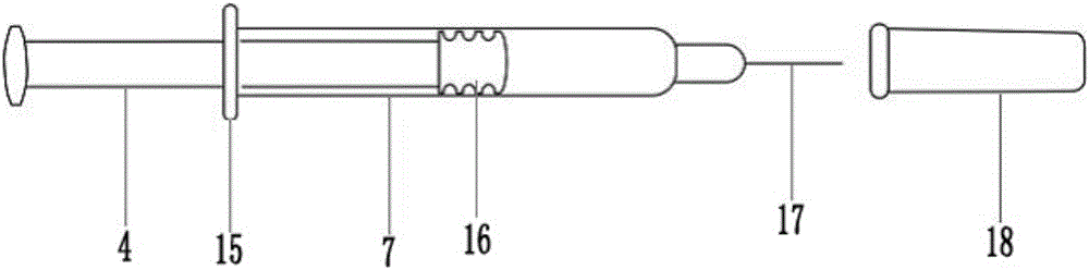 Accurate assembling machine and method for pre-filling type needle tube push rod