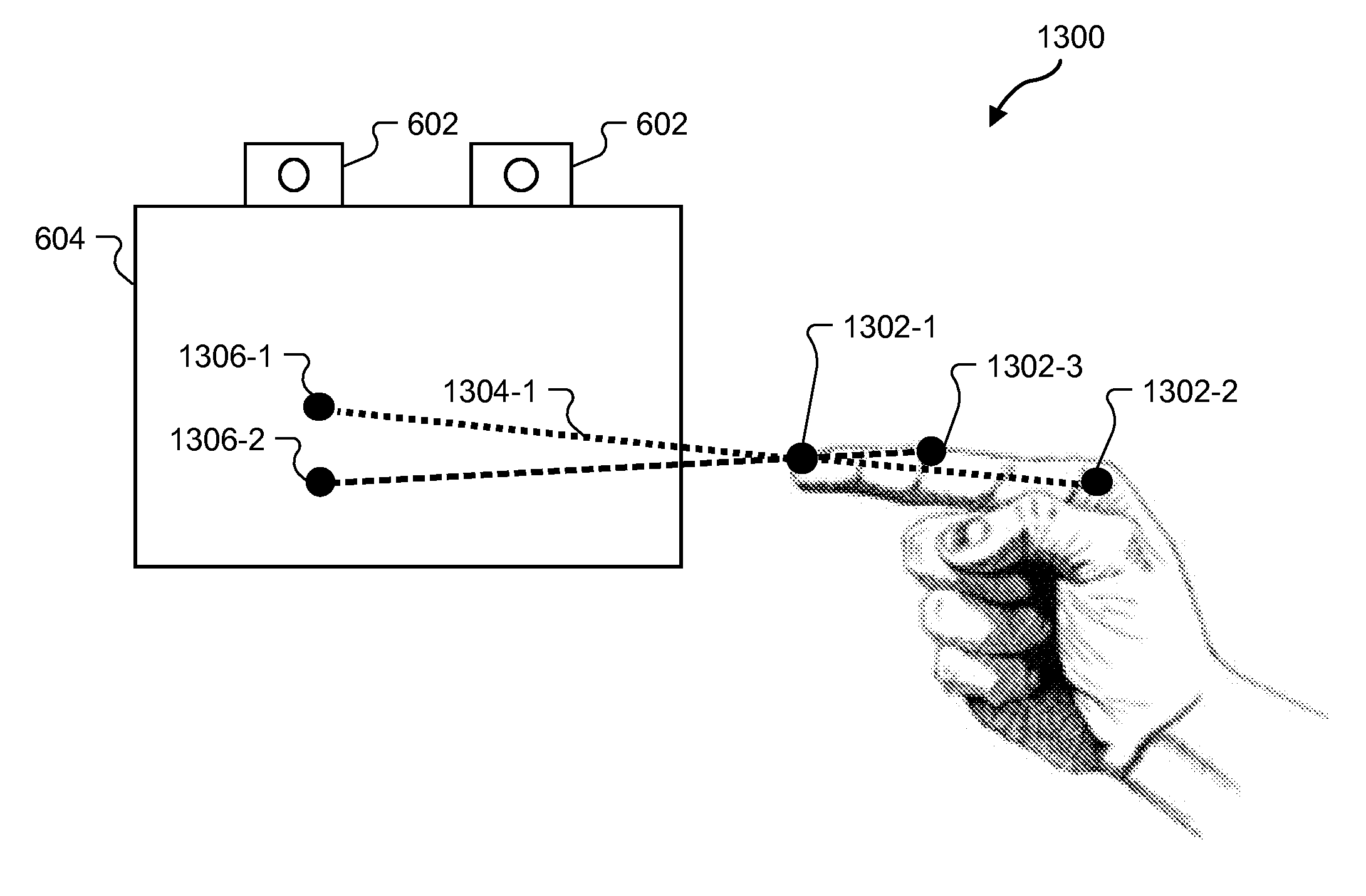 Spatial-input-based cursor projection systems and methods
